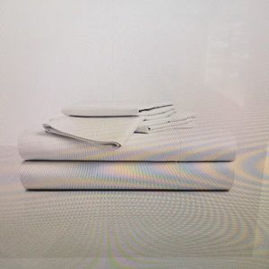 Sleep Number white split eastern king sheets